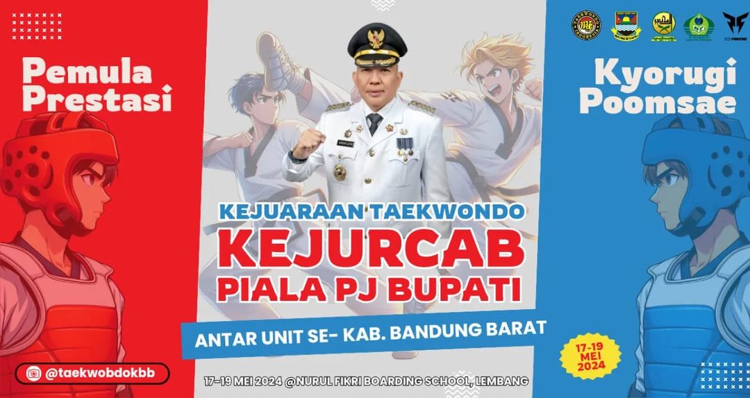 KEJURCAB TAEKWONDO PIALA BUPATI KBB