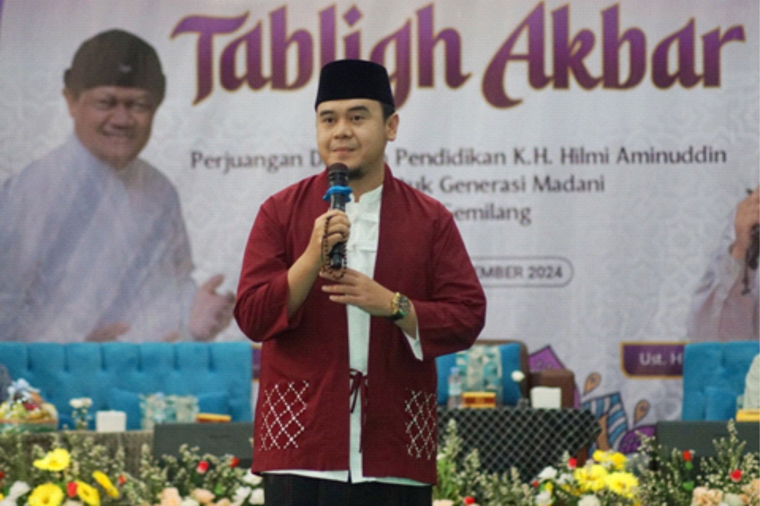 Perjuangan Dakwah Pendidikan K.H Hilmi Aminuddin Membentuk Generasi Madani Yang Gemilang  “Tabligh Akbar” Bersama Ust Hilman Fauzi,S.E.I., M.Si., M.E.Sy