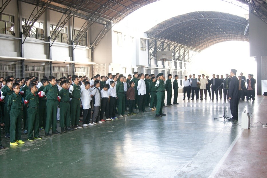 Apel Pagi Santri SMP dan SMA Islam Nuru Fikri Lembang 2016