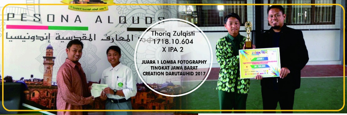 JUARA 1 LOMBA FOTOGRAPHY TINGKAT JAWA BARAT CREATION DAARUT TAUHIID 2017